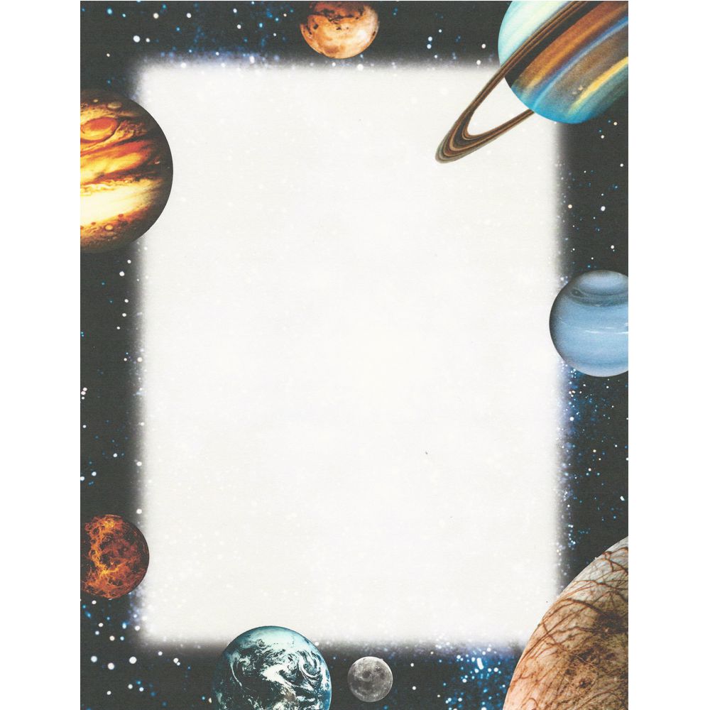 outer space border