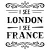 I see London I see France